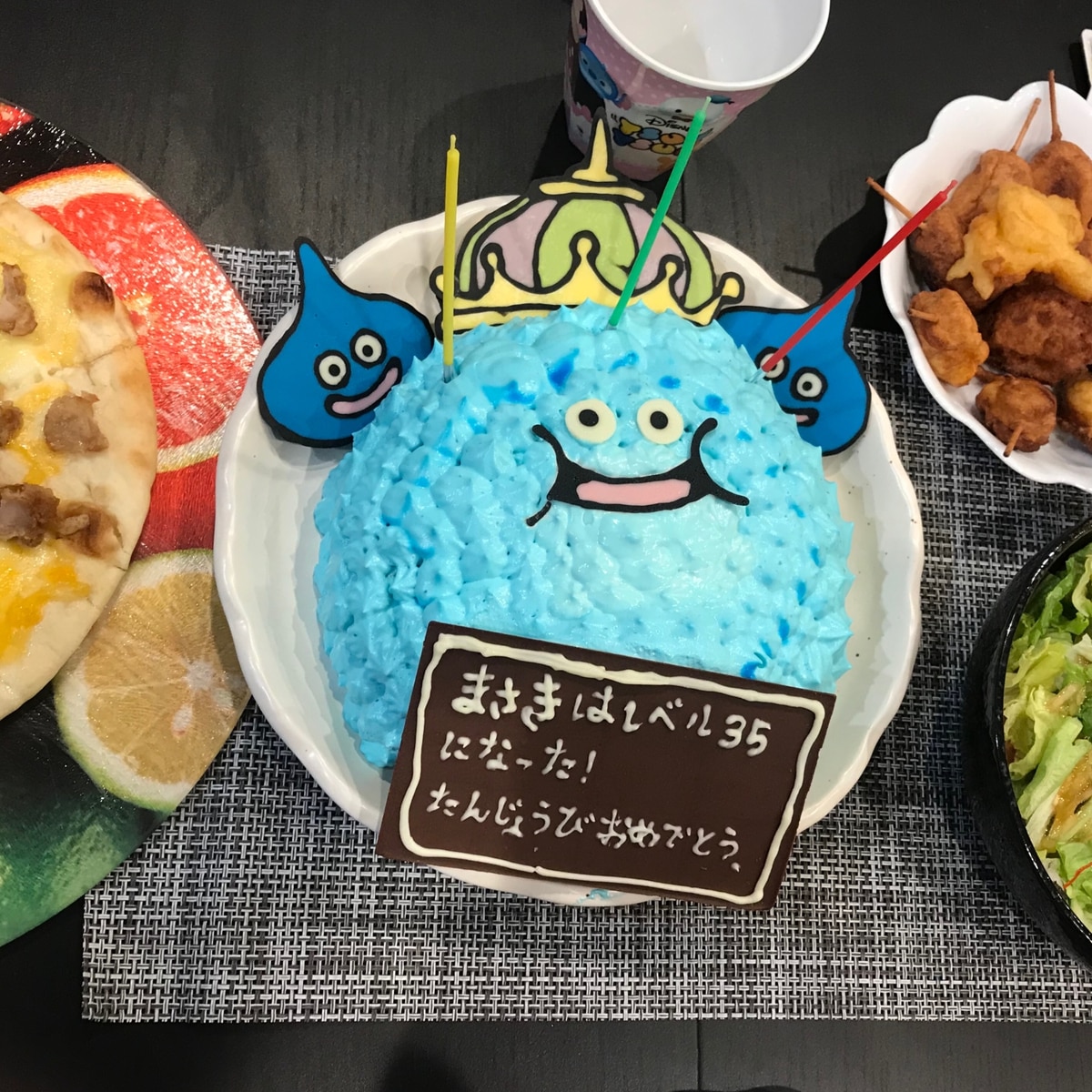 キングスライムケーキ レシピ 作り方 By スティッチエンジェル626 楽天レシピ